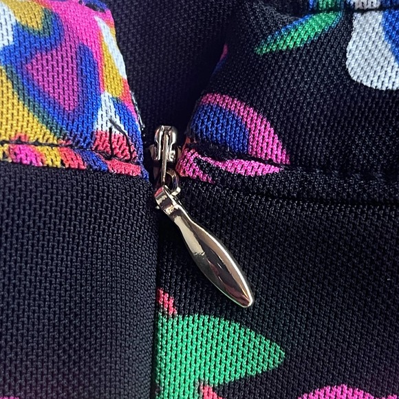 Thalia Sodi Dress Womens Plus Size 2X XXL Multicolored Floral Cold Shoulder - Picture 7 of 14